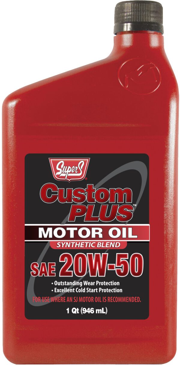 Custom Plus 20W-50 Motor Oil