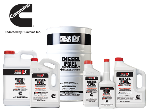 Power Service Diesel Fuel Supplement +Cetane Boost 26 oz - 12/1 - 1026
