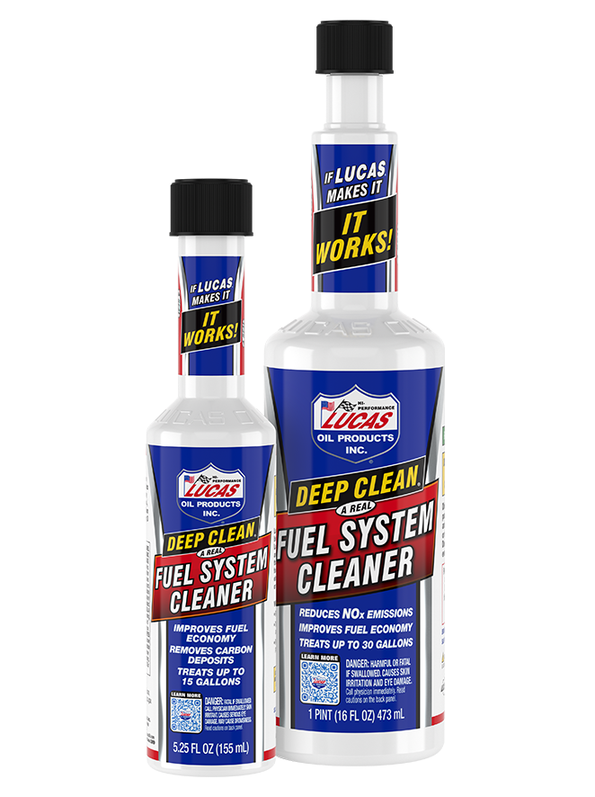 Lucas Oil 10512 Deep Clean Fuel System Cleaner 16 oz - Case of 12