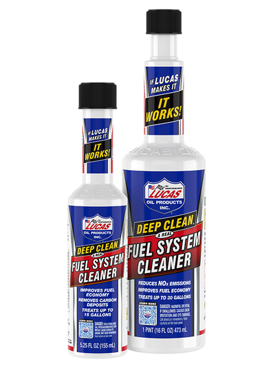 Lucas Oil 10512 Deep Clean Fuel System Cleaner 16 oz - Case of 12