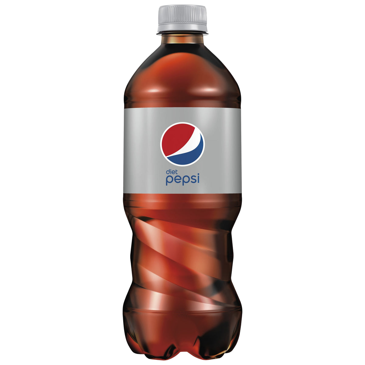 Diet Pepsi Soda, 20 fl oz Bottles - Case of 24