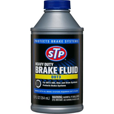STP Heavy Duty DOT 3 Brake Fluid 12 oz - Case of 6 (18669)