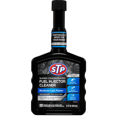 STP Super Concentrated Fuel Injector Cleaner 12 oz (17108)