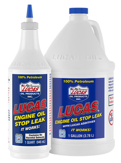 Lucas Oil 10278 Engine Oil Stop Leak 1 Qt - Case of 12