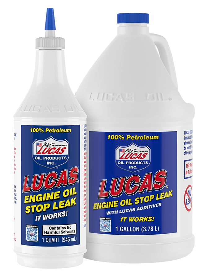Lucas Oil 10279 Engine Oil Stop Leak 1 Gallon - Case of 4