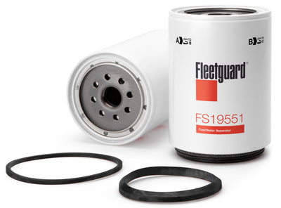 Fleetguard FS19551 Spin-On Fuel Water Separator - 1-14 Thread