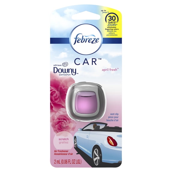 Febreze Car Vent Clip Air Freshener - April Fresh - 57675