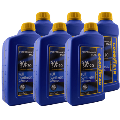 Goodyear Full Synthetic 5W-20 Motor Oil 6 Gallon Box (00034)