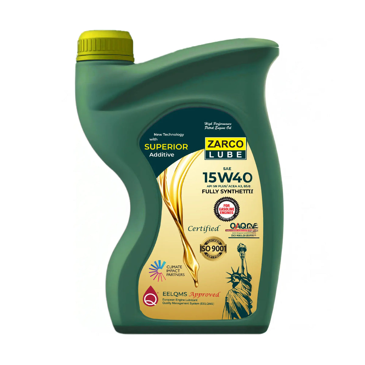 Zarco Lube Full Synthetic 15W-40 Heavy Duty Engine Oil - 55 Gallon Drum