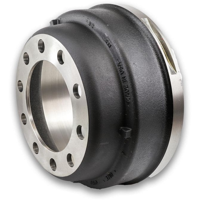 Gunite 3721X Brake Drum - 15 x 4.75 in Outboard Mount, 10 Bolt