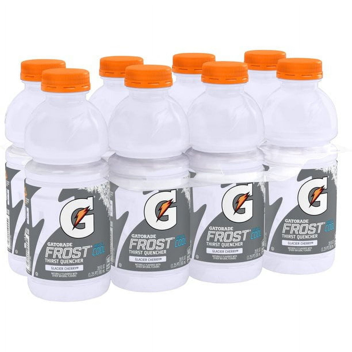 Gatorade Thirst Quencher Glacier Cherry Sports Drink, 20 fl oz Bottles - Case of 24