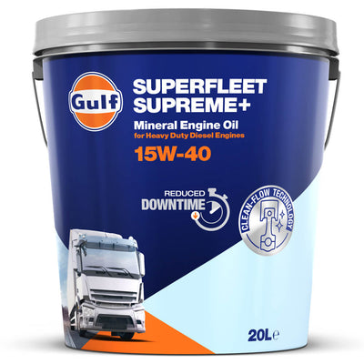 Gulf 15W-40 Motor Oil, 55 Gallon Drum