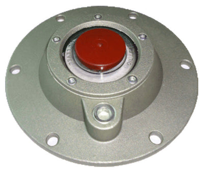 Alpar H-18942 Aluminum Hub Cap 6-Hole with Gasket, Front/Drive Axle - Replaces 300-4025
