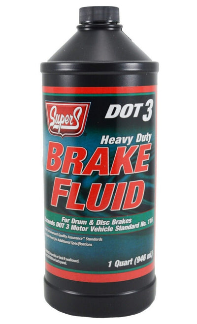 SUS31(2212) Super S DOT 3 Brake Fluid 12 Oz (pack Of 12)