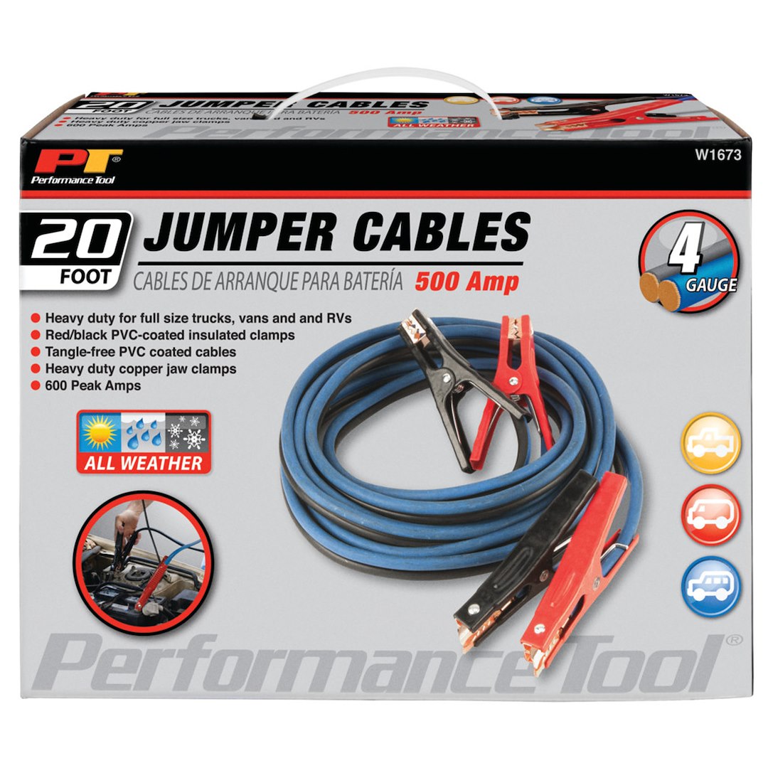 Performance Tool Battery Jumper Cable W1673