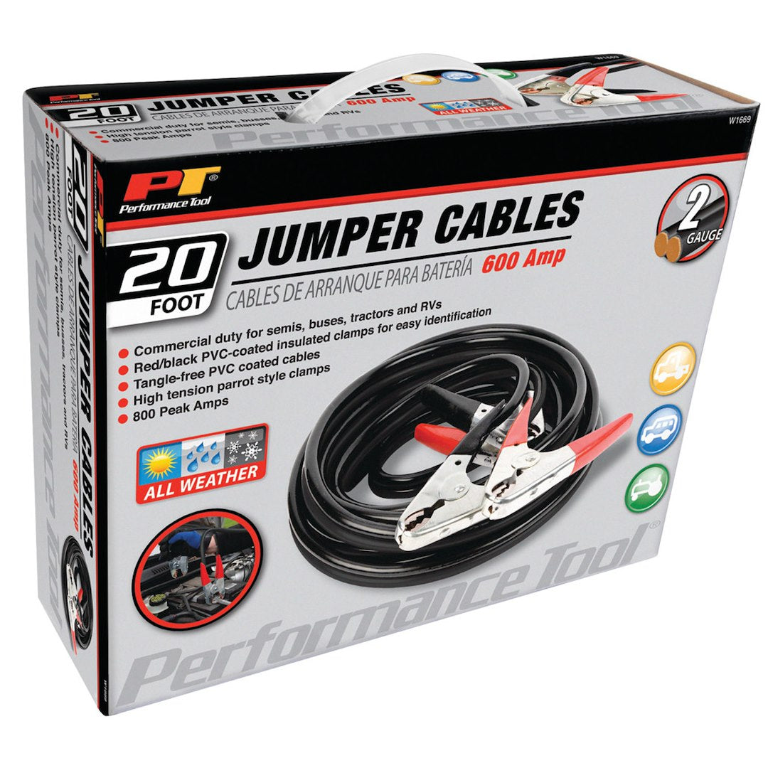 Performance Tool Battery Jumper Cable W1669