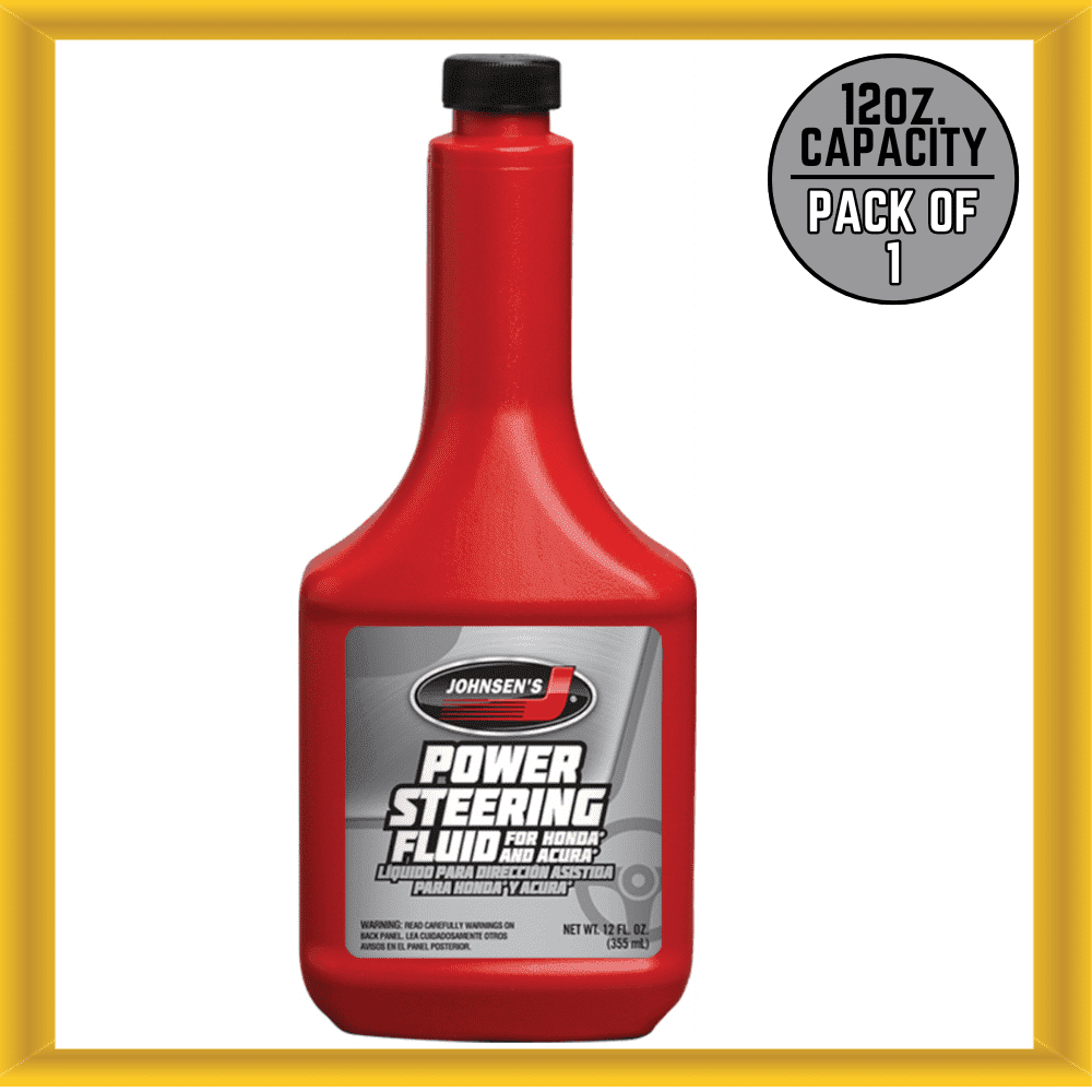 Johnsen's 2612 Power Steering Fluid for Honda & Acura 12 oz - Case of 12