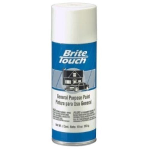 Brite Touch BT41 Flat White Spray Paint - 10 oz, Case of 6