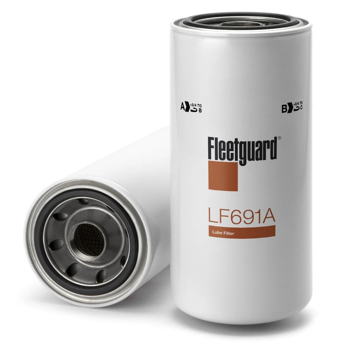 Fleetguard LF691A Full-Flow Spin-On Oil Filter