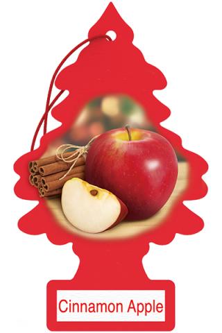 Little Trees Cinnamon Apple Hanging Air Freshener (Pack of 24) - U1P-10338