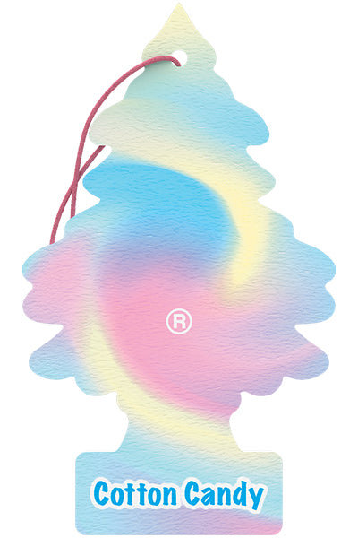 Little Trees Cotton Candy Hanging Car Air Freshener (1-Pack) - U1P-10282