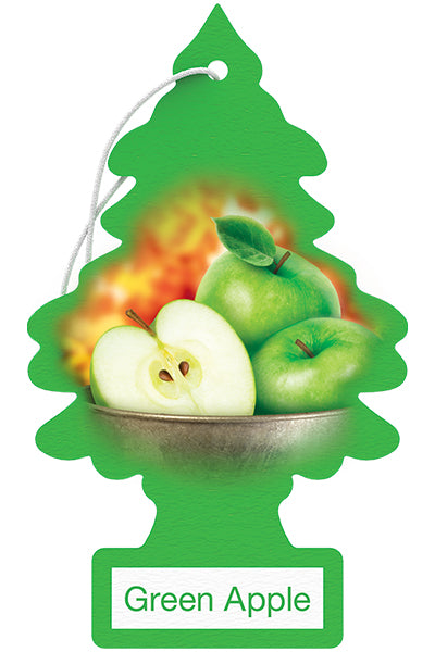 Little Trees Green Apple Hanging Car Air Freshener (1-Pack) - U1P-10316