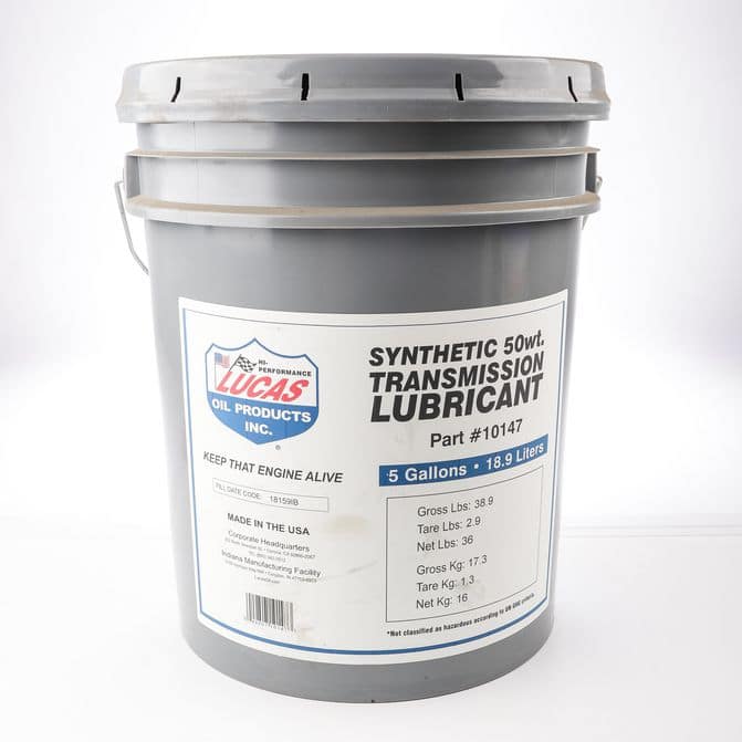 Lucas CD50 Synthetic Transmision (5 Gallons Pail)