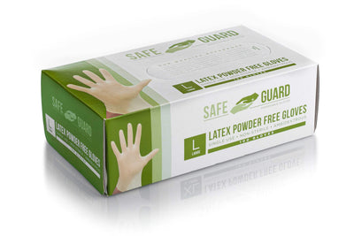 Latex Disposable Gloves - Large