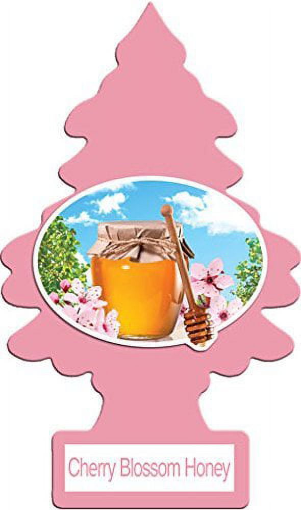 Little Trees Cherry Blossom Honey Hanging Air Freshener (Pack of 24) - U1P-10476