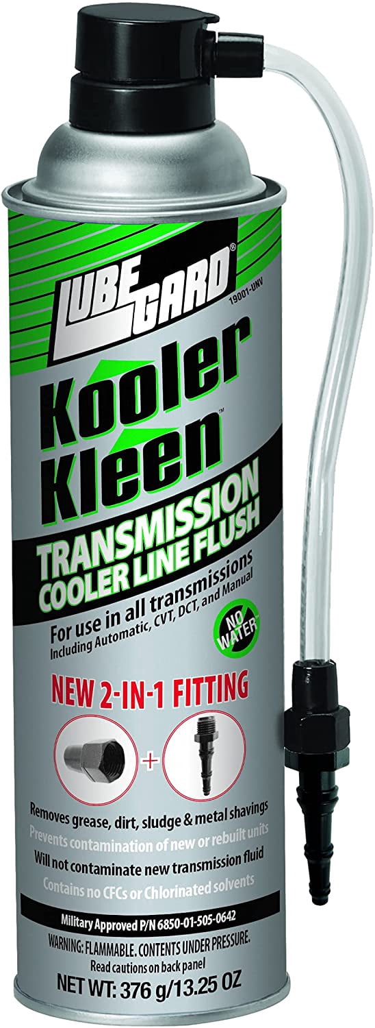 Lubegard Kooler Kleen Transmission Cooler Flush with 2-in-1 Fitting - 13.25 oz