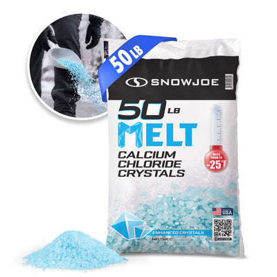 Snow Joe MELT 50 lb Calcium Chloride Crystals Ice Melter - MELT50CC