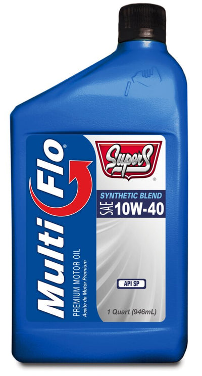 Super S Multi-Flo Synthetic Blend SAE 10W-40 Motor Oil - 6 Gallon Eco Box SUS651