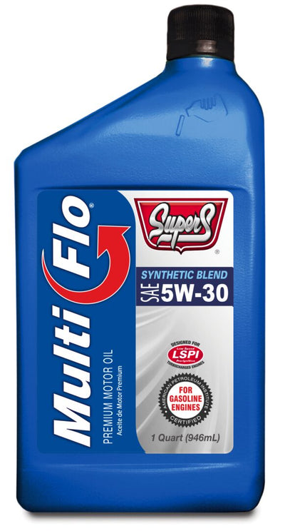 Super S Multi-Flo Synthetic Blend SAE 5W-30 Motor Oil - 6 Gallon SUS693