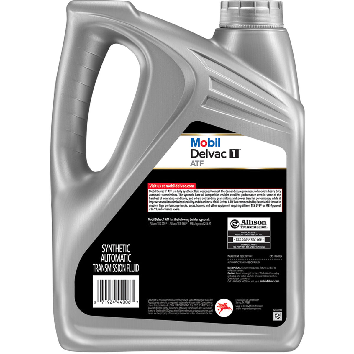 Mobil Delvac 1 Synthetic Heavy Duty ATF - 55 Gallon Drum (122059)