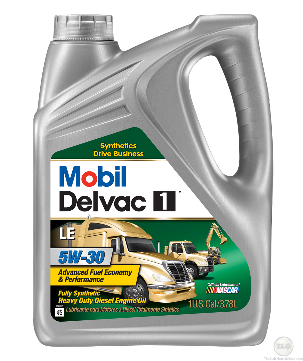 Mobil Delvac 1 5W-30 Advanced Synthetic Diesel Engine Oil - Case of 4 x 1 Gal