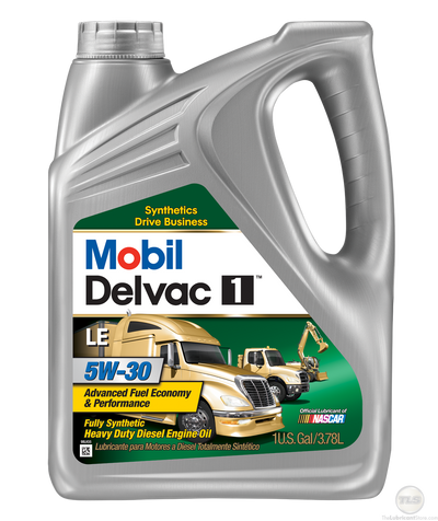 Mobil Delvac 1 5W-30 Advanced Synthetic Diesel Engine Oil - Case of 4 x 1 Gal