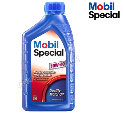 Mobil Special 10W-40 Motor Oil - Case of 6 x 1 Qt (123032)