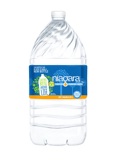 Niagara Purified Drinking Water, 1 Gallon Bottles - Case of 6