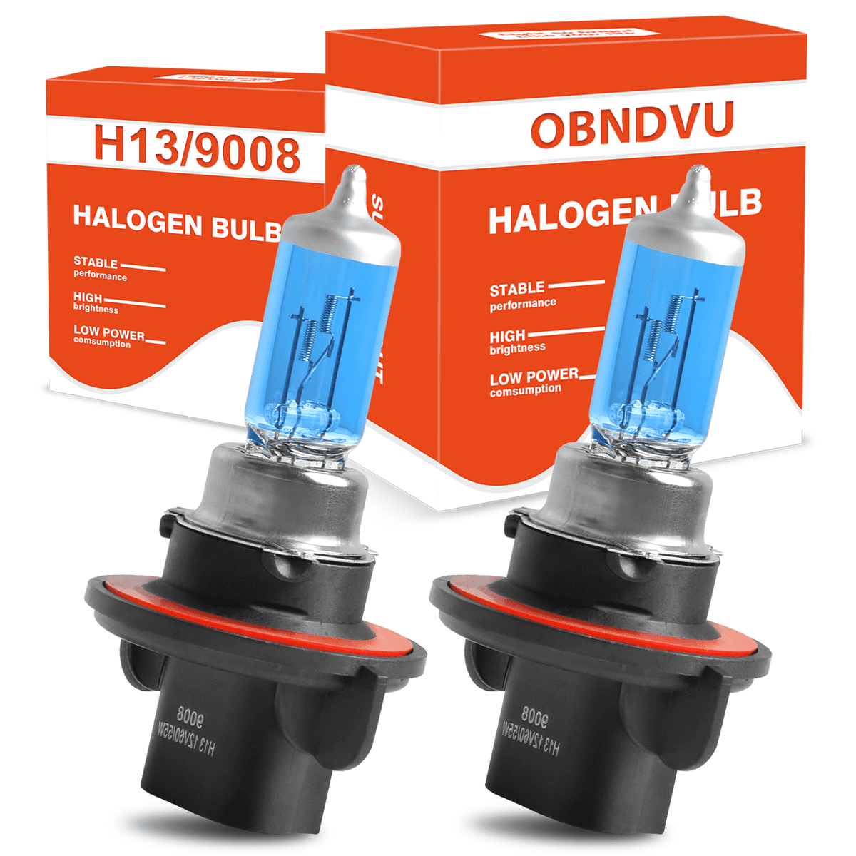 H13 (9008) Halogen Headlight Bulb
