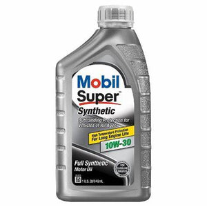 124397 MOBIL SUPER SYNTHETIC 10W30 (6 QUARTS /1 CASE)