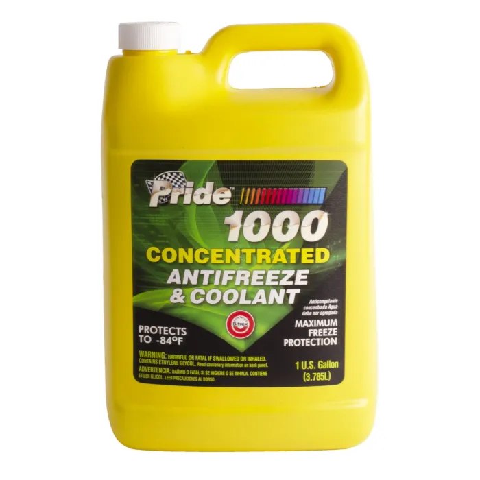 Pride 1000 Green Conventional Concentrated Antifreeze & Coolant (6 x 1 Gal) - P1000