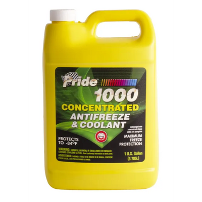 Pride 1000 Green Conventional Concentrated Antifreeze & Coolant (6 x 1 Gal) - P1000