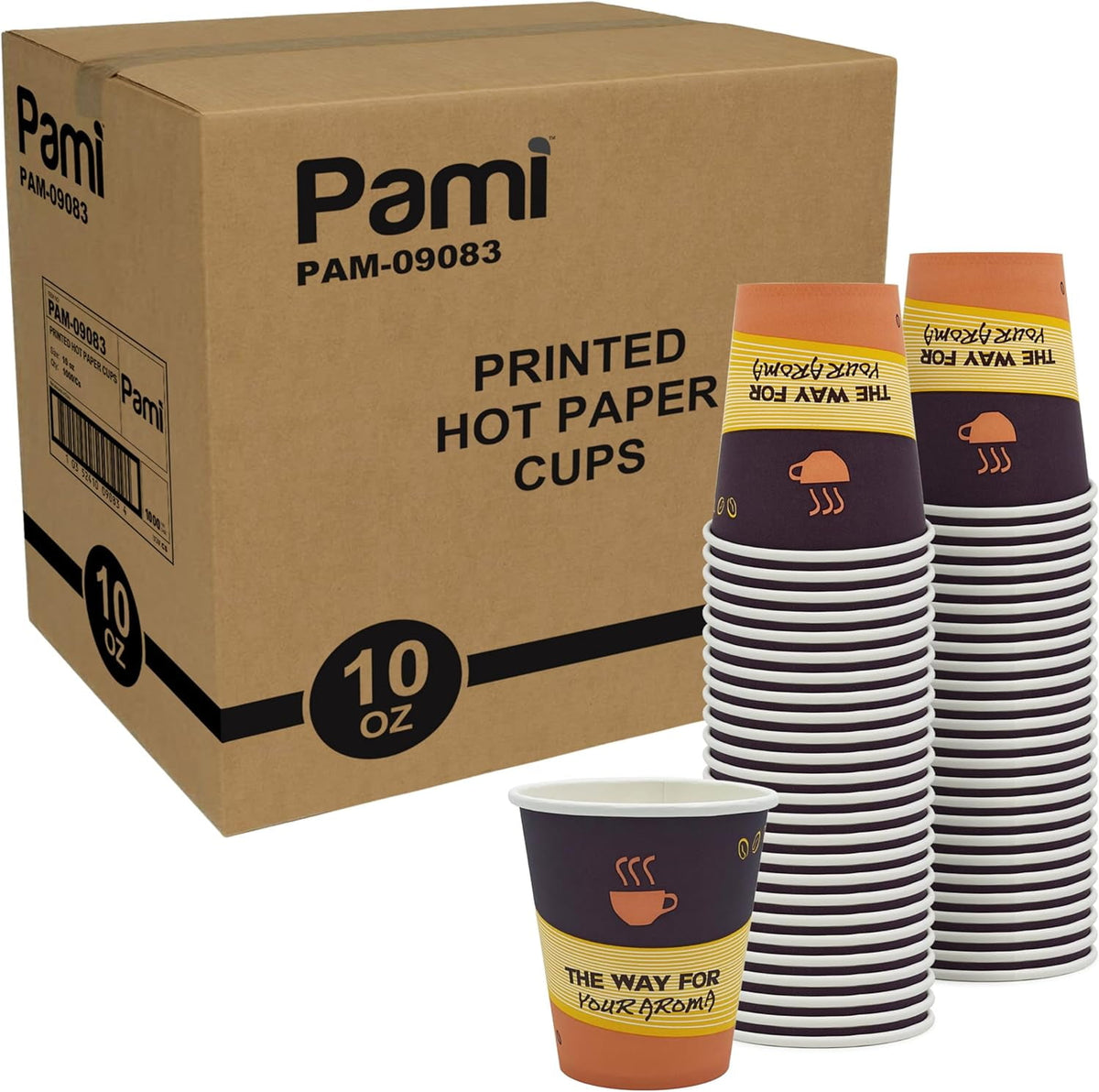 Hot Paper Cup - 10 oz