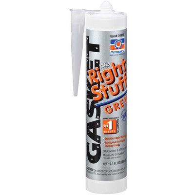 Permatex The Right Stuff 1 Minute Grey Gasket Maker Cartridge (Case of 6) - 34310