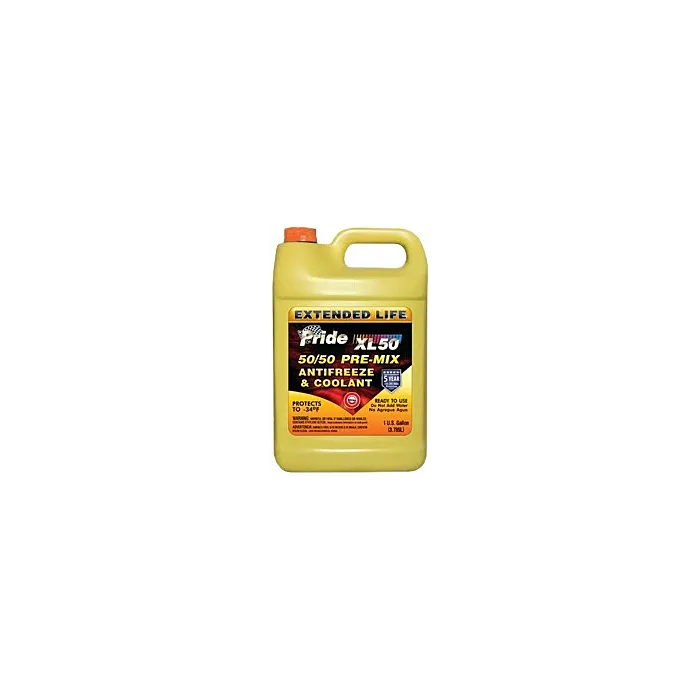 Pride XL DEX-COOL Extended Life 50/50 Premixed Antifreeze/Coolant (6 x 1 Gal) - 6PXL50