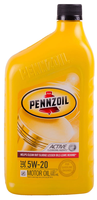 Pennzoil 5W-20 Motor Oil - Case of 6 x 1 Qt - 550035002