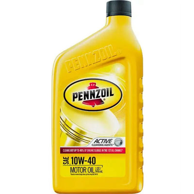 Pennzoil 10W-40 Motor Oil - Case of 6 x 1 Qt - 550035160