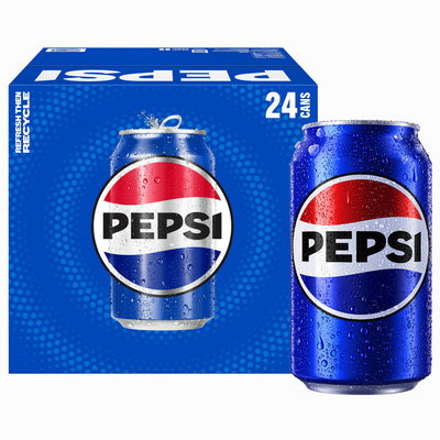 Pepsi Cola, 12 fl oz Cans - Case of 24