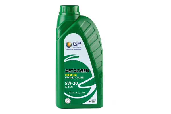 GP Petrogen 5W-20 Synthetic Blend Motor Oil - 55 Gallon Drum