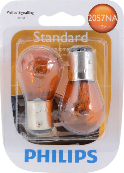 Philips 2057NA Amber Miniature Bulb (Box of 10) - 2057NA